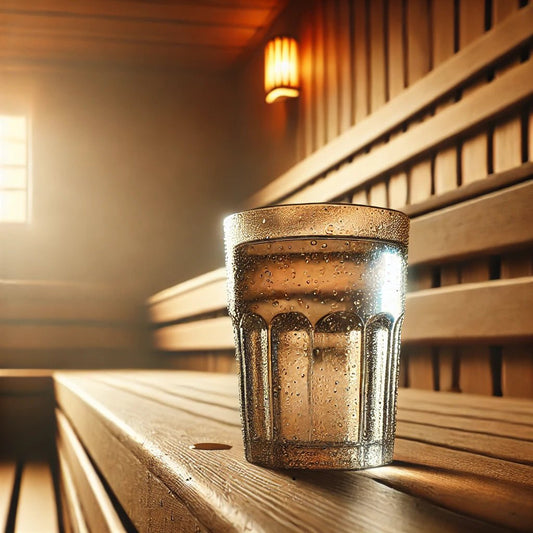 Hur mycket vatten ska man dricka i bastun? - ALTAR SAUNA